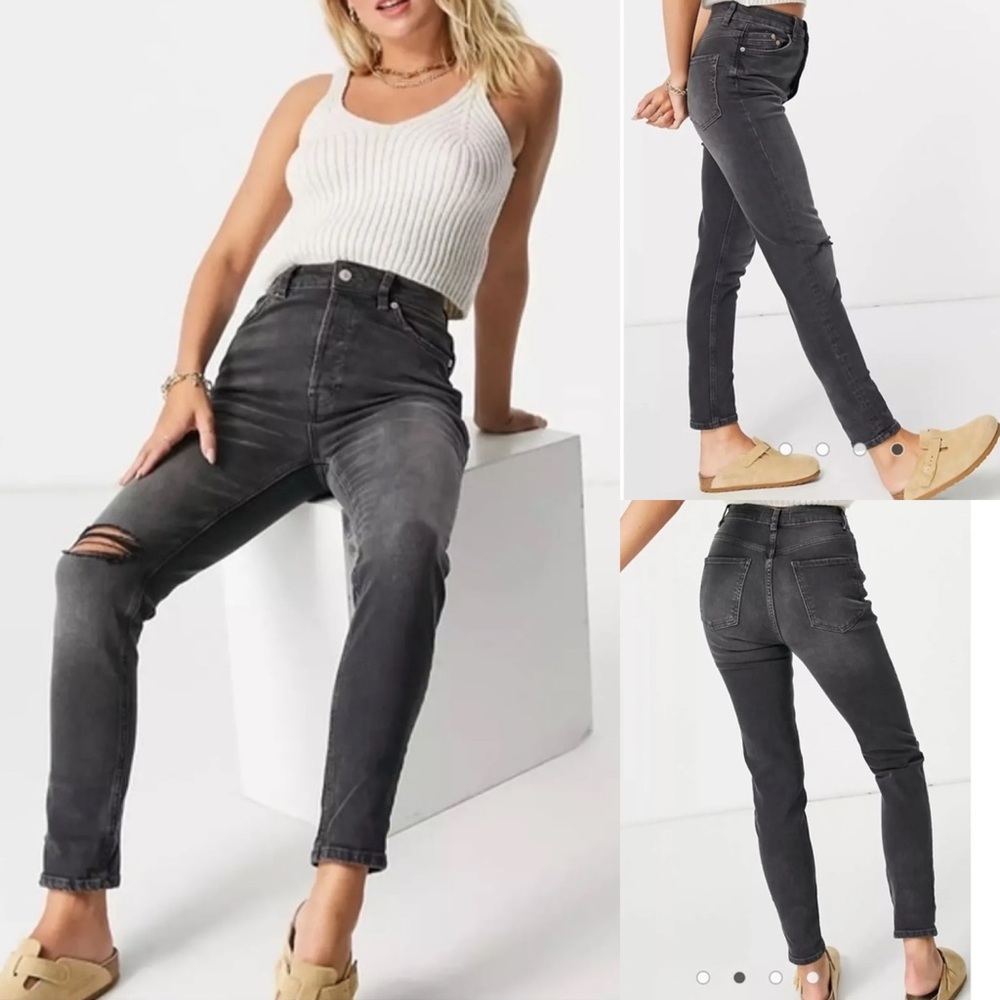 We The Free Zuri Mom Jean in Dusty Roads (Black)
Free People Size 26
